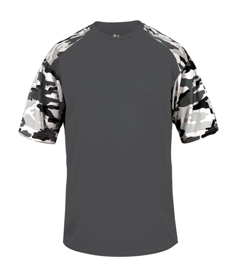 Badger Sport Youth Camo Sport Tee